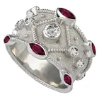 аксессуары для девушек кольцо серебро винтаж самооборона бижутерия Обручальное кольцо для невесты, модное широкое серебряное кольцо, кольца для женщин, готические розовые аксессуары для женщин, кольца в стиле ретро