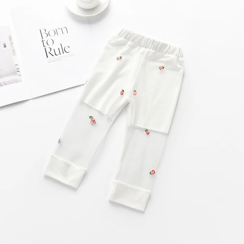 Для девочек противомоскитные штаны детская одежда 2019 Новинка Одежда для