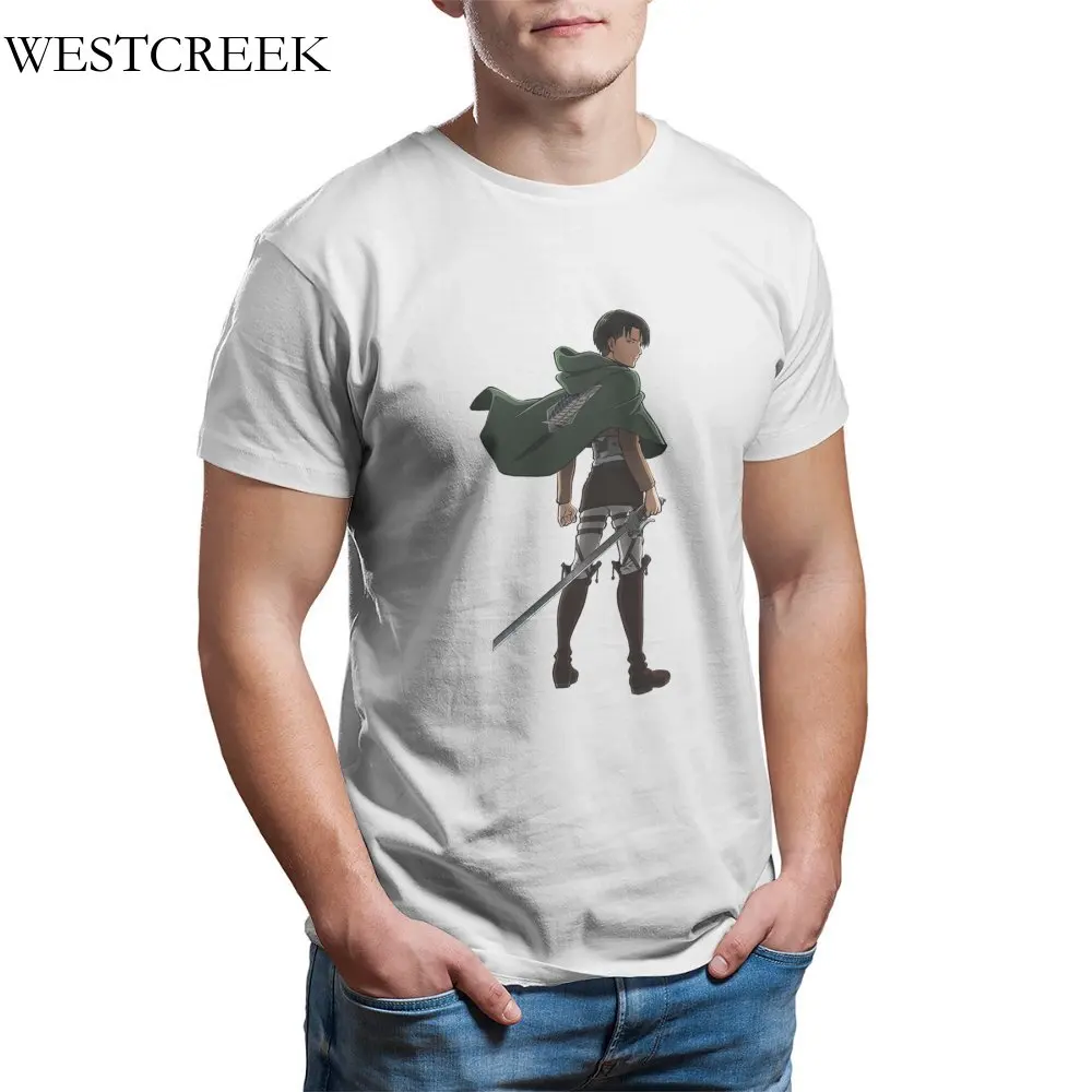 

Оптовая продажа, модные забавные мужские футболки WESTCREEK из 100% хлопка с принтом атаки на Титанов Эрена йера, новинка 205125