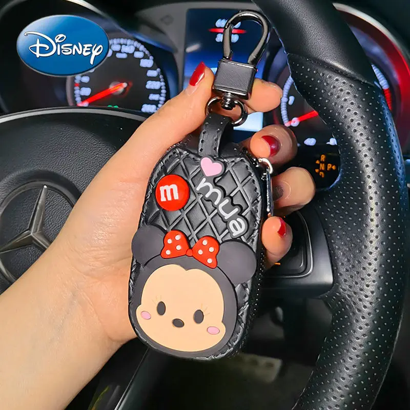 

Disney Minnie Creative Car Key Case Universal Protective Cover Car Key Cover
