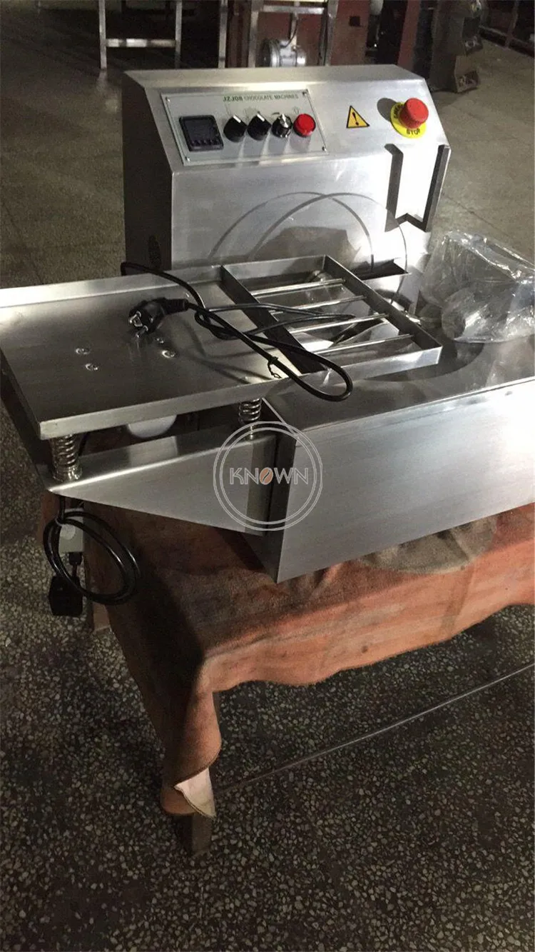 Автоматическая машина для закалки шоколада из нержавеющей стали с вибрационным