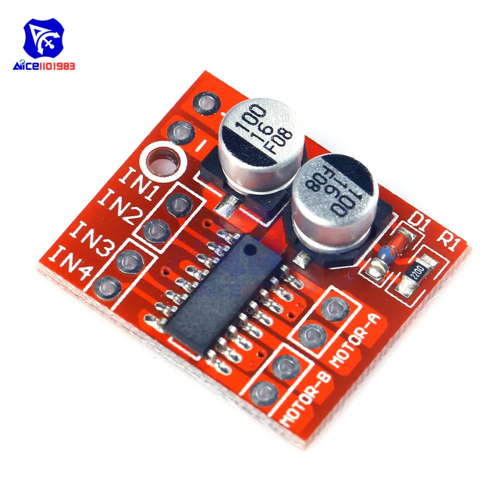 Двухсторонний драйвер двигателя постоянного тока diymore MX1508 L298N 1 5 А | Электронные
