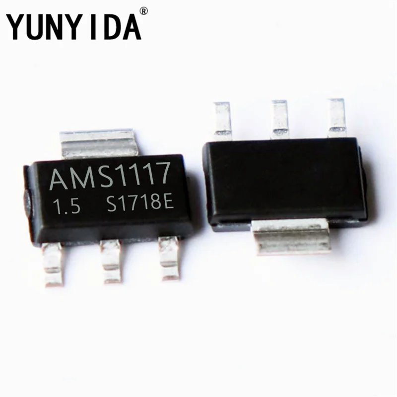 100pcs AMS1117-3.3 SOT-223 AMS1117 series AMS1117-1.2 AMS1117-1.5 AMS1117-1.8 AMS1117-2.5 | Электронные компоненты и