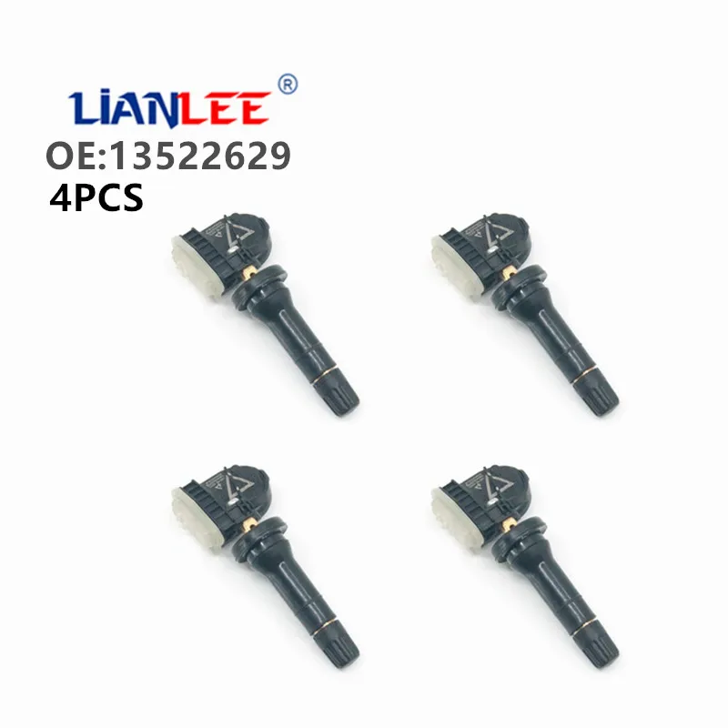 Датчик давления в шинах 4 шт./лот 13522629 TPMS для Opel antara bolt Карл Cadillac xt5 ct6 srx Chevrolet aveo Malibu