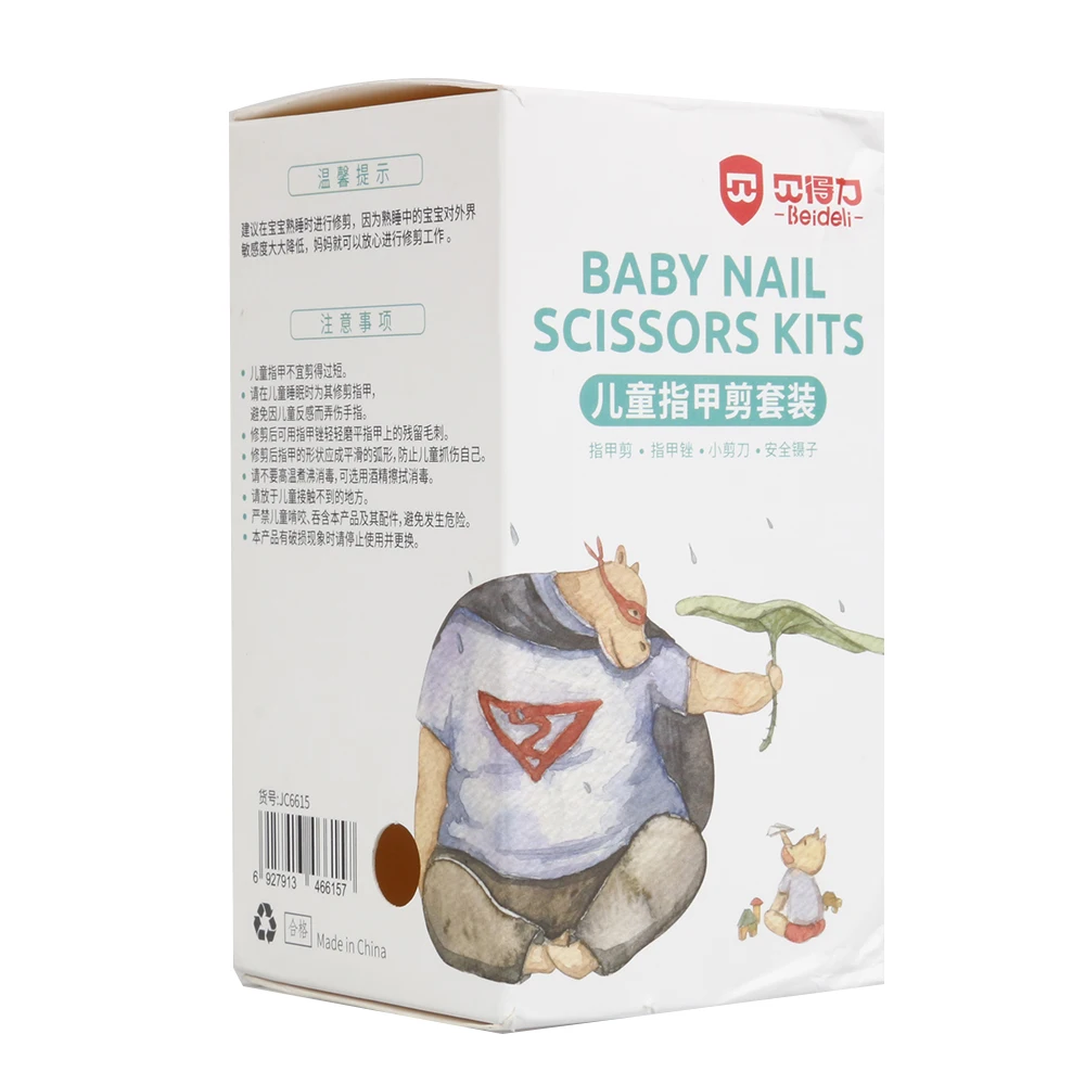 Набор для ухода за ногтями 4 шт. АБС пластик нержавеющая сталь экологически