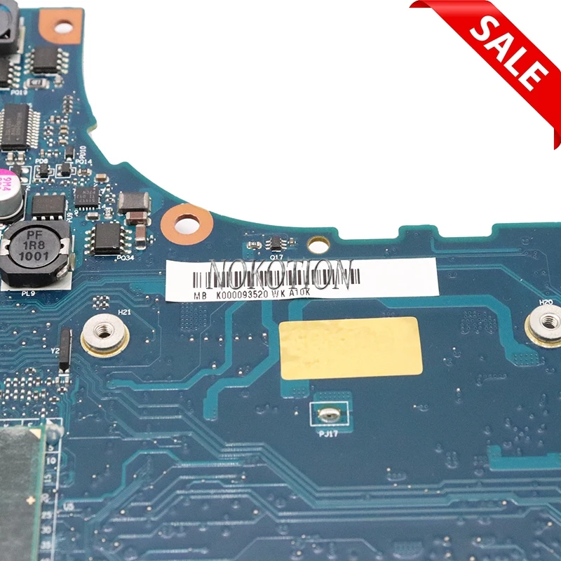 NOKOTION NSKAA LA-5361P K000093520 для Toshiba Satellite A500 L500 материнская плата ноутбука HM55 DDR3 с