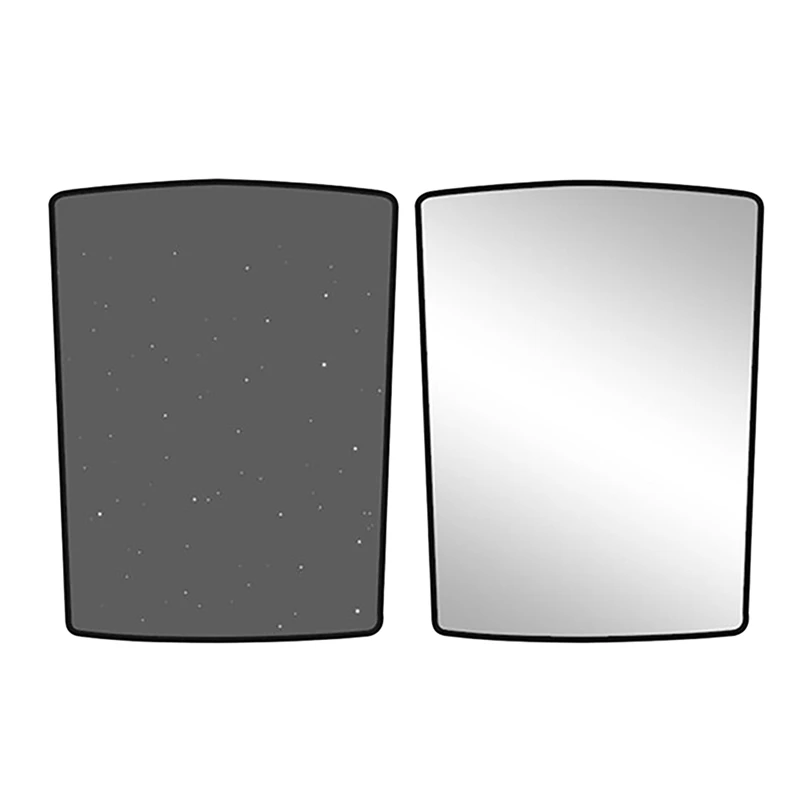

Для Tesla Model Y 2021 Auto Starry Sky Sunroof Sunshade Net Skylight Защитная крышка UV Heat сетка для теплоизоляции