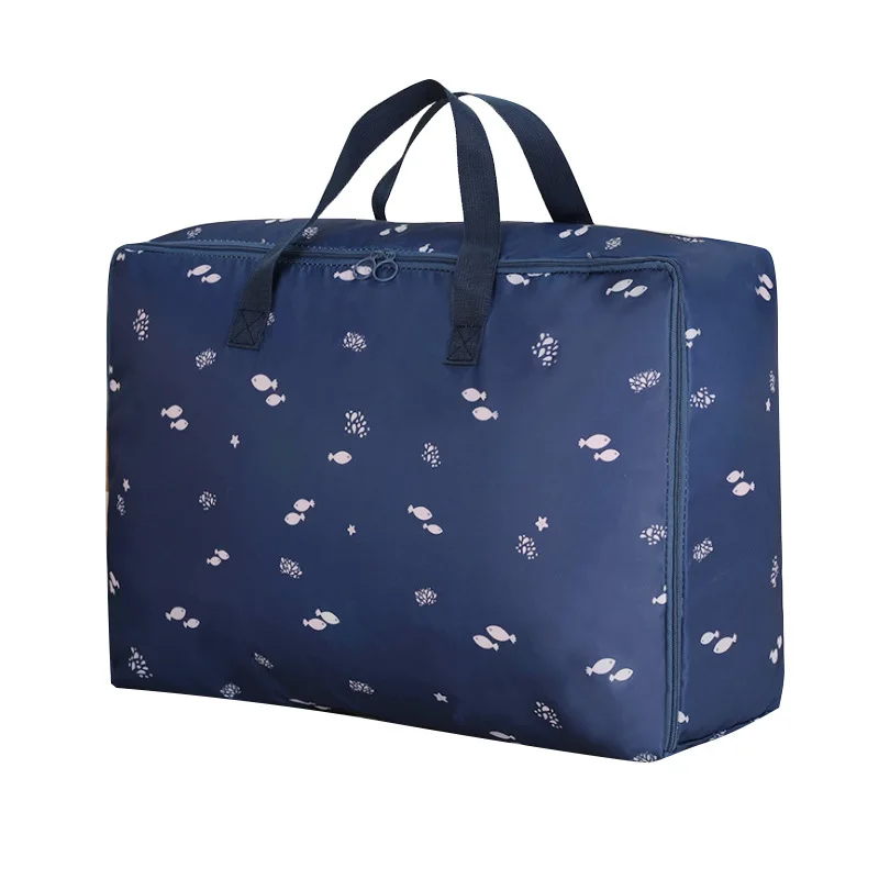 

Portable Storage Bag Cartoon Oxford Cloth Quilt Storage Bag Large-Capacity Travel Package Toy Organizing Bag Waterproof Package