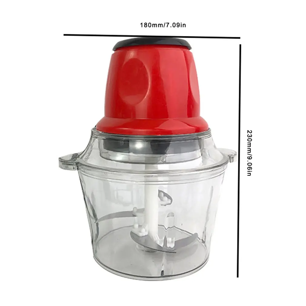 

2L Electric Meat Grinder Electric Food Machine Stainless Steel Mixing Meat Mincer Multipurpose Wringer