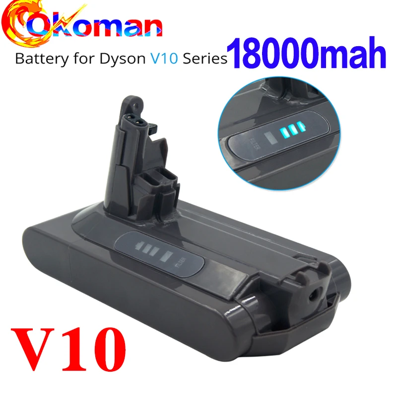 Сменный аккумулятор V10 100% новая литиевая аккумуляторная батарея 25 2 в 18 Ач для Dyson