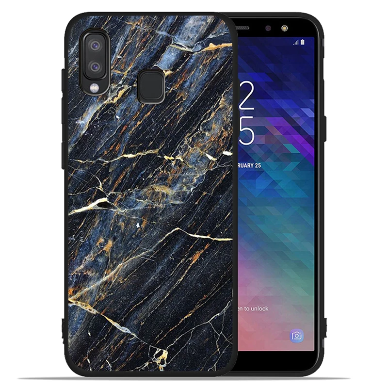 Чехол для телефона с мраморной текстурой Samsung A10 A20E A30 A40 A50 A60 A70 M10 M20 M30S M40 A01 A21 A31 A51 A71
