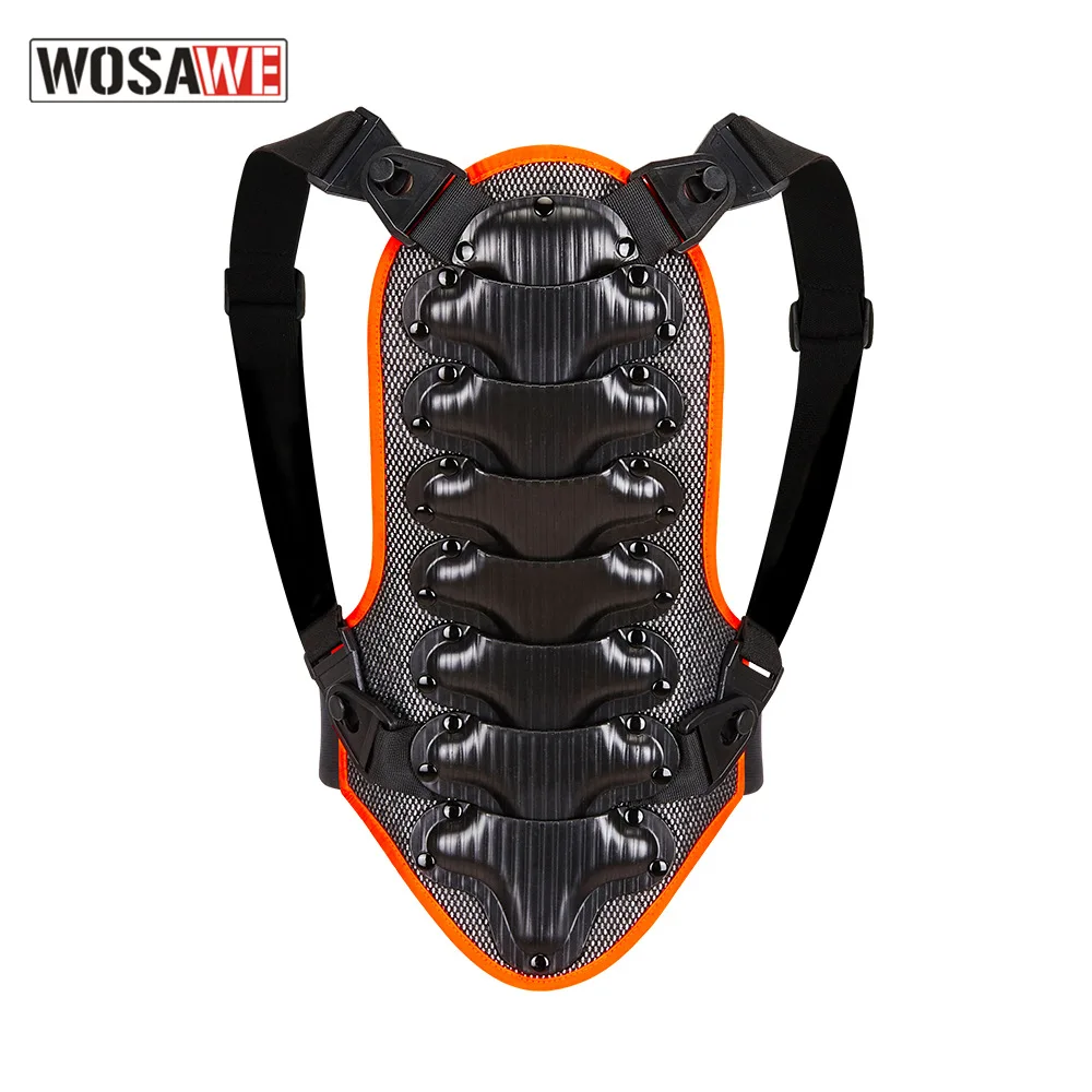 

WOSAWE Kid's Motorcycle Back Spine Protector Roller Bike Bicycle Ski Back Support Safety Vest Jackets Body Children