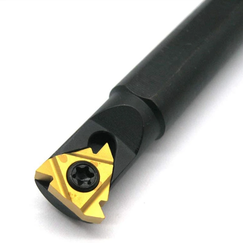 

1/2 Inch Lathe Threading Boring Bar with 10Pcs 16IR AG60 Internal Threading Carbide Turning Inserts and T15 Wrench