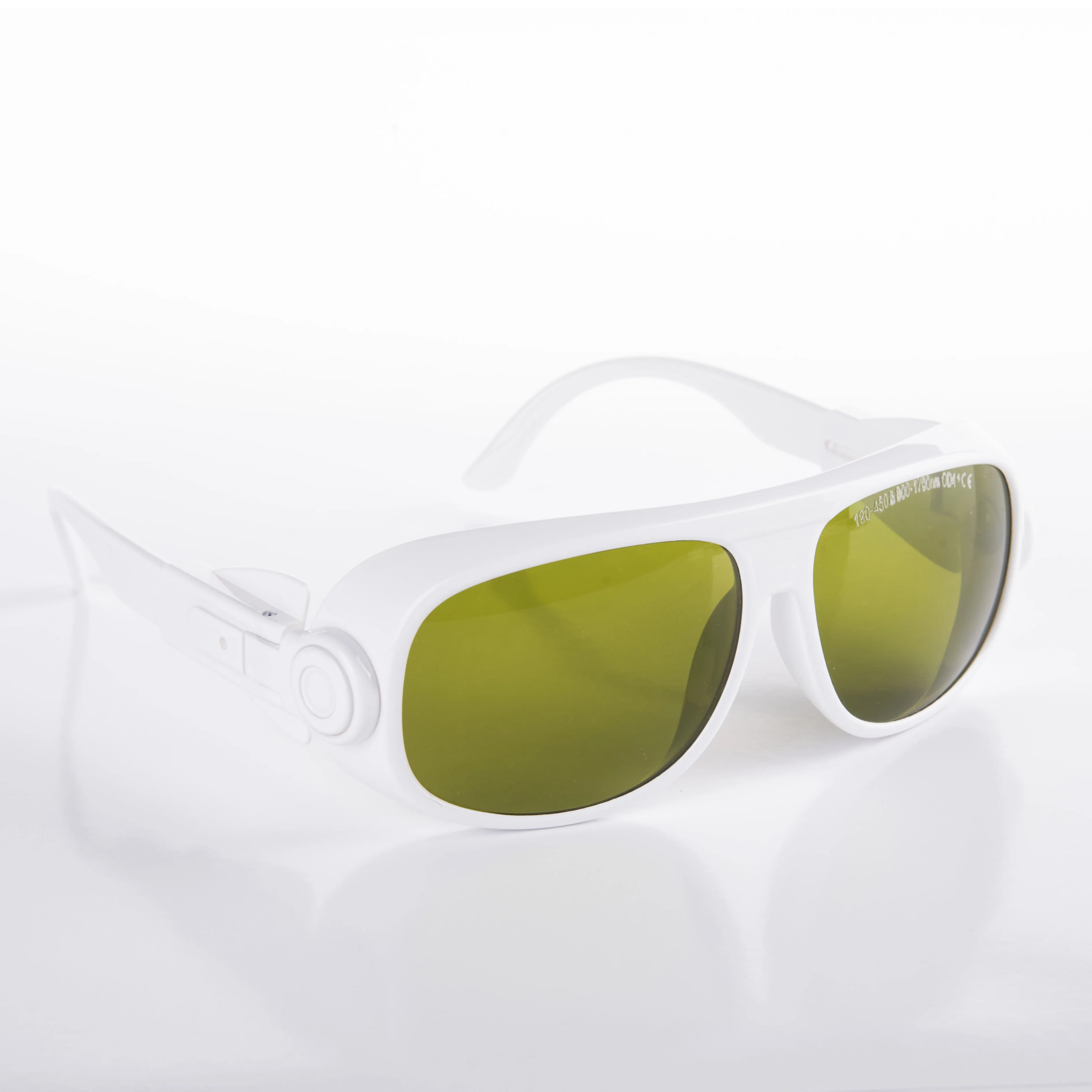 Óculos de Segurança Ipl Tecido com Grande Alcance de Ondas 1902000nm Certificação ce com Estojo Preto e Pano de Limpeza