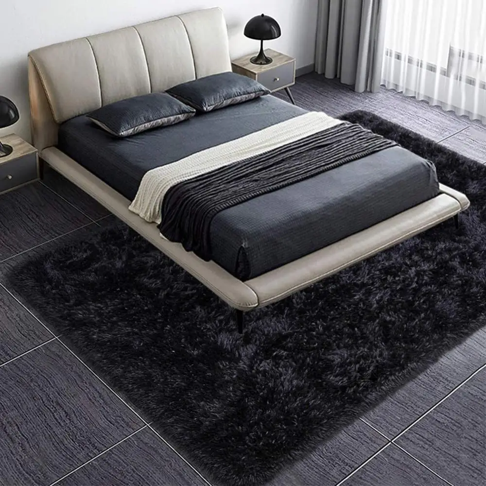 Пушистые коврики для спальни гостиной ковер девочек детские Плюшевые домашнего