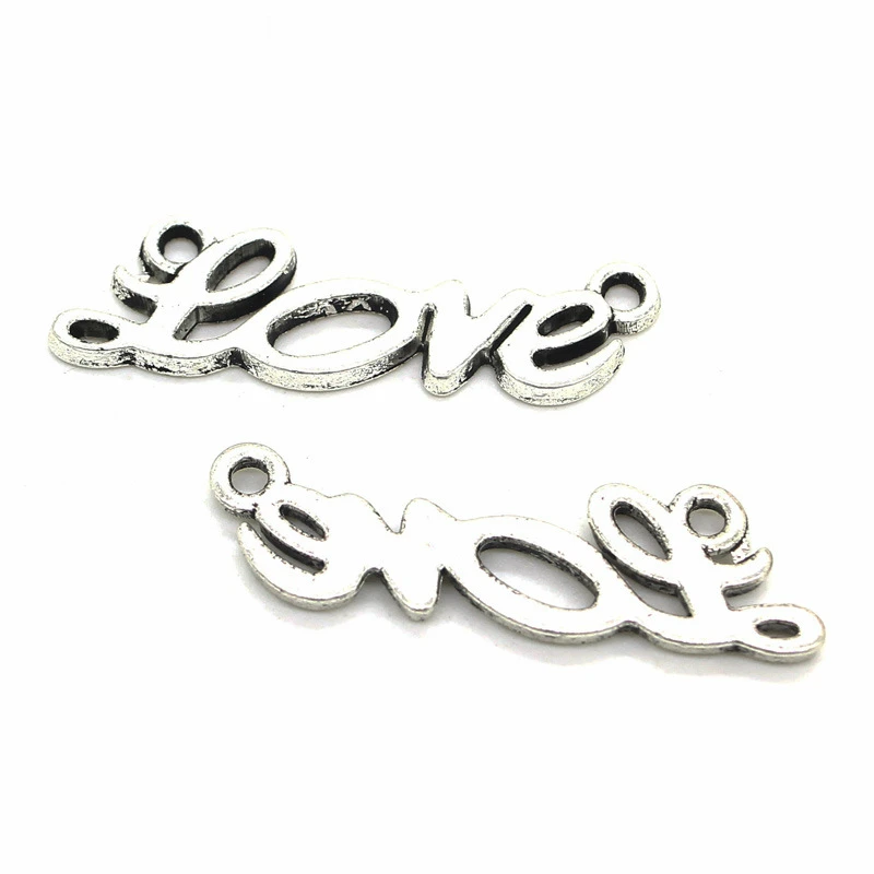 

65pcs Love Charms DIY Jewelry Making Pendant Fit Bracelets Necklaces Earrings Handmade Crafts