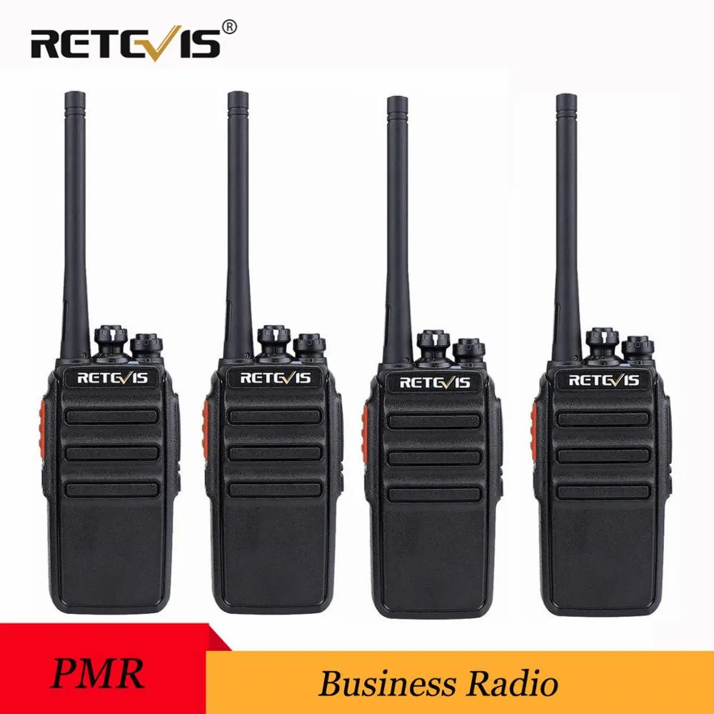 

4pcs Retevis RT24 Walkie Talkie PMR446 UHF 0.5W 16CH License-Free VOX Scan Ham Radio Hf Transceiver A9123