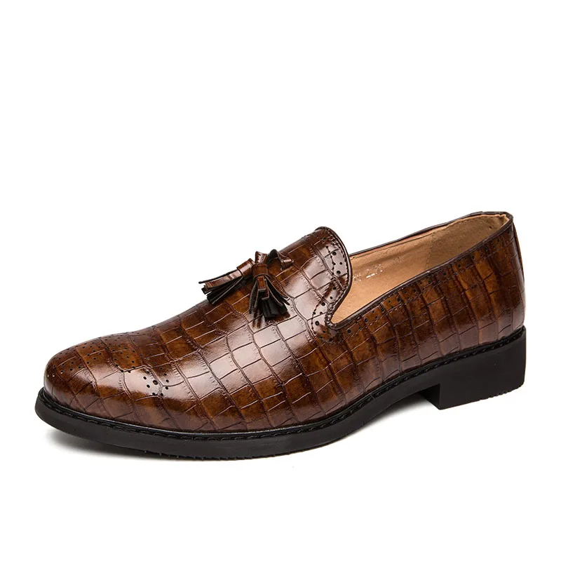 

Туфли мужские деловые, брендовые модные официальные туфли, Bullock, деловые офисные туфли, Роскошные итальянские классические туфли, повседнев...