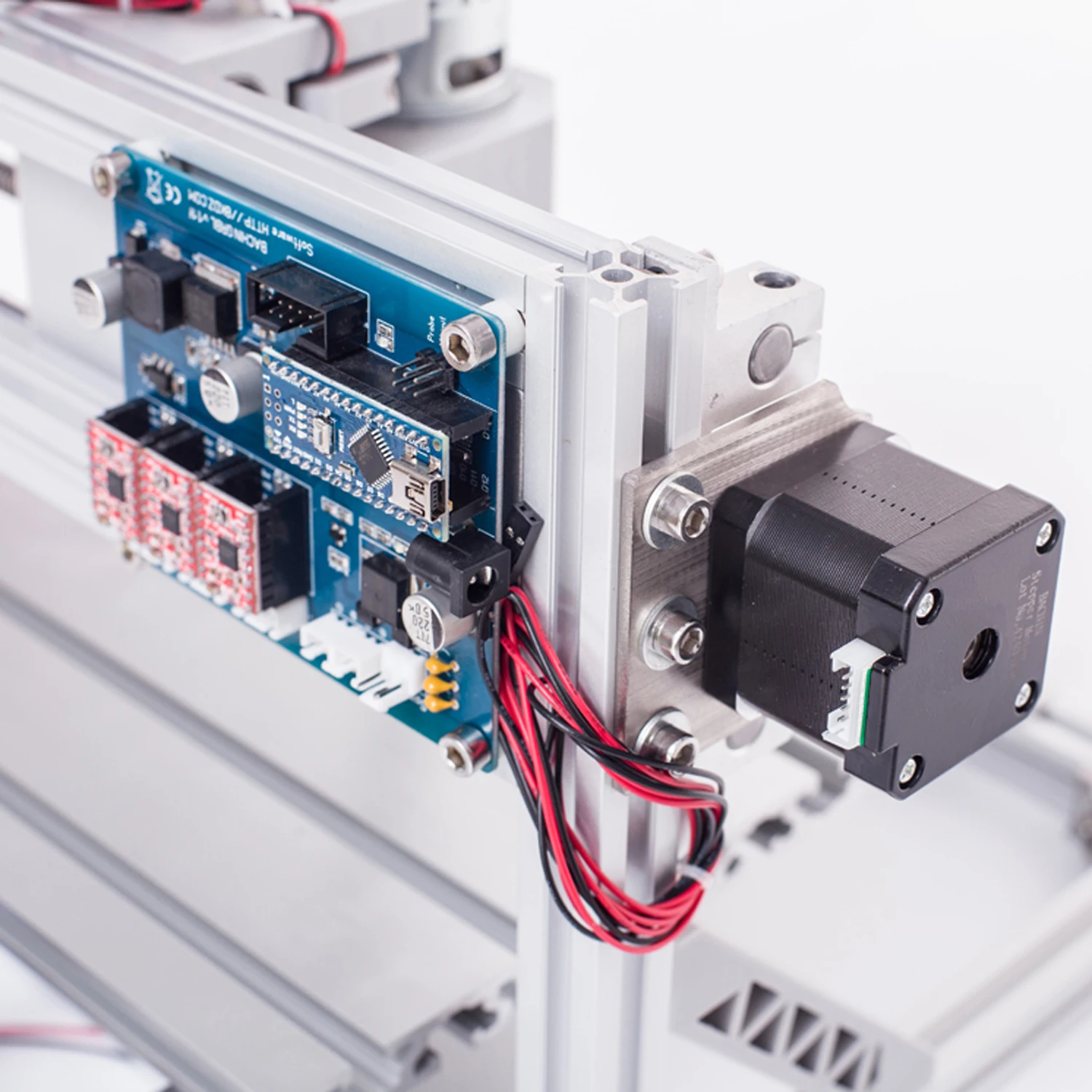 Новое поступление DIY CNC 3-осевой ЧПУ маршрутизатор комплект 2500 мвт лазерный гравер