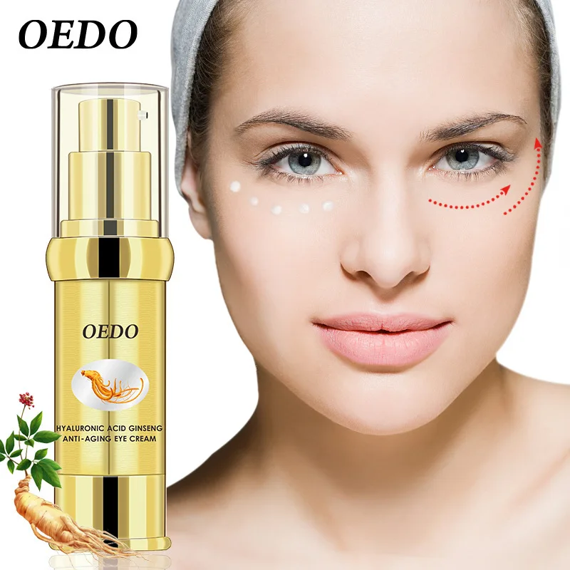 

Hyaluronic Acid Anti Aging Peptide Collagen Eye Cream Against Bags And Puffiness Eye Care Dark Circle Remover Anti-Wrinkle Cream