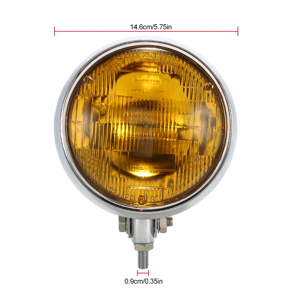 Универсальные светодиодные фары для мотоцикла 12 В передние вождения |