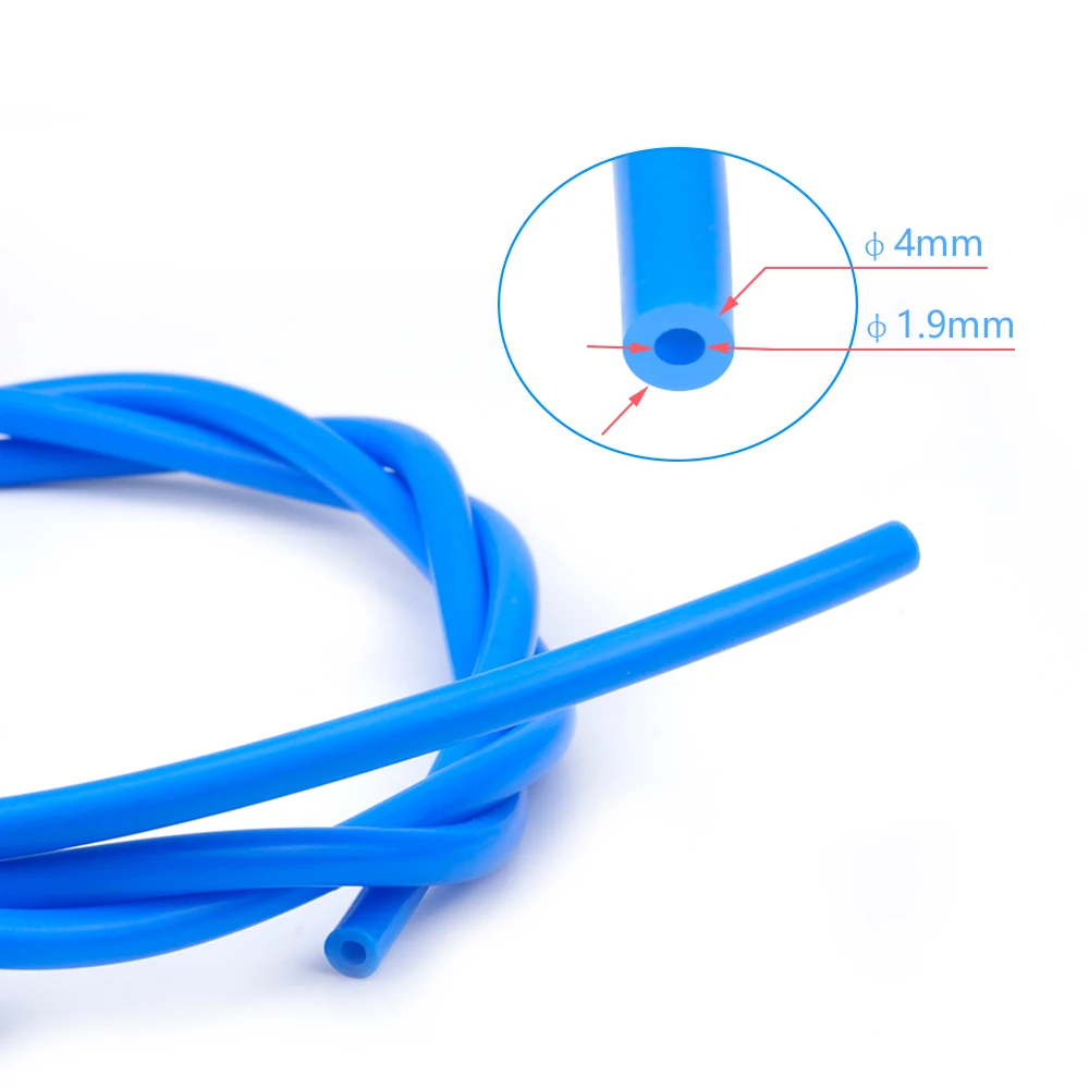 1 м PTFE трубка тефлонто tl-фидер hotend росток Боуден экструдер 1,75 мм нить ID 1,9 мм OD 4 мм клонированная трубка