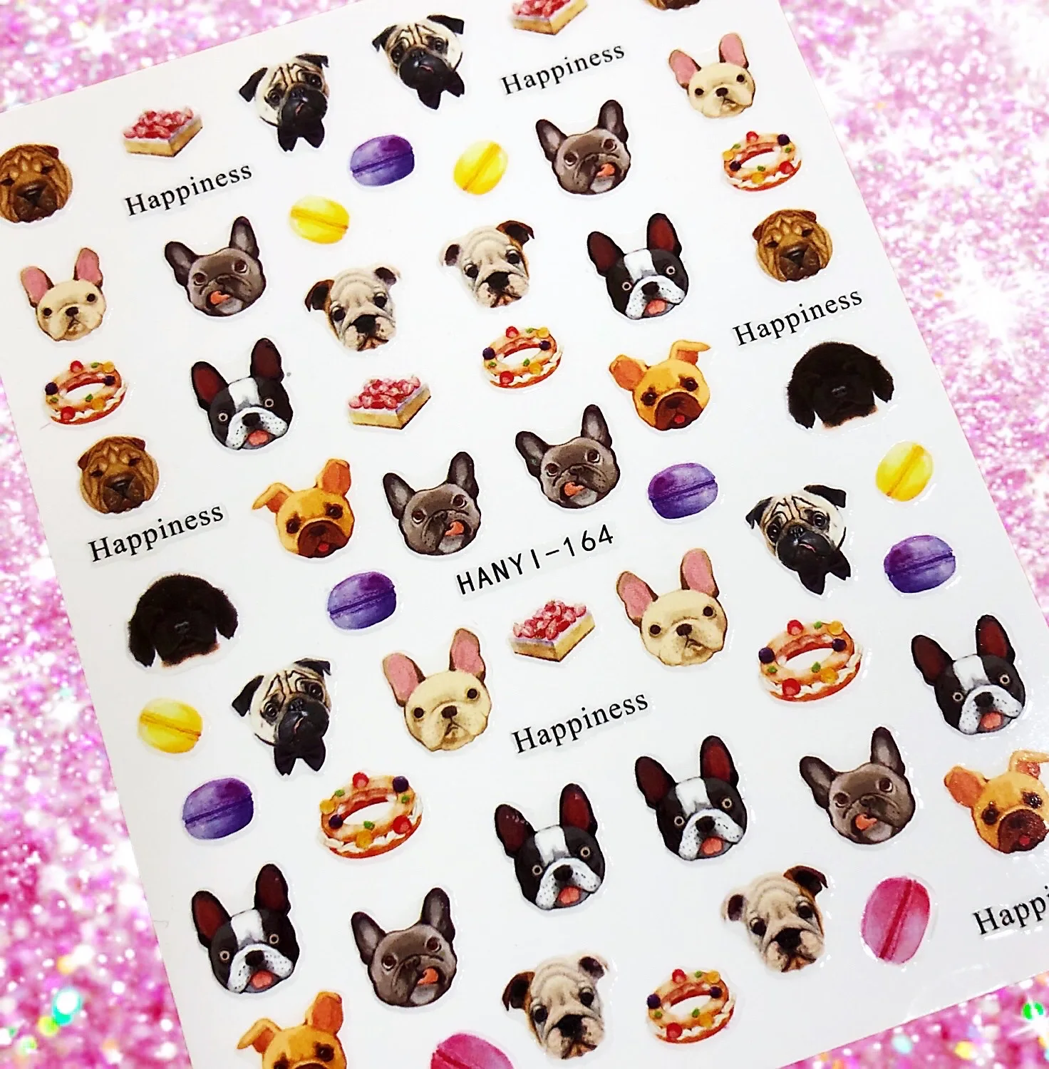 

3D Stickers for Nails Animal Cartoons Designs Nail Art Decorations Foil Decals Wraps Manicure Accessories Decoraciones HL76