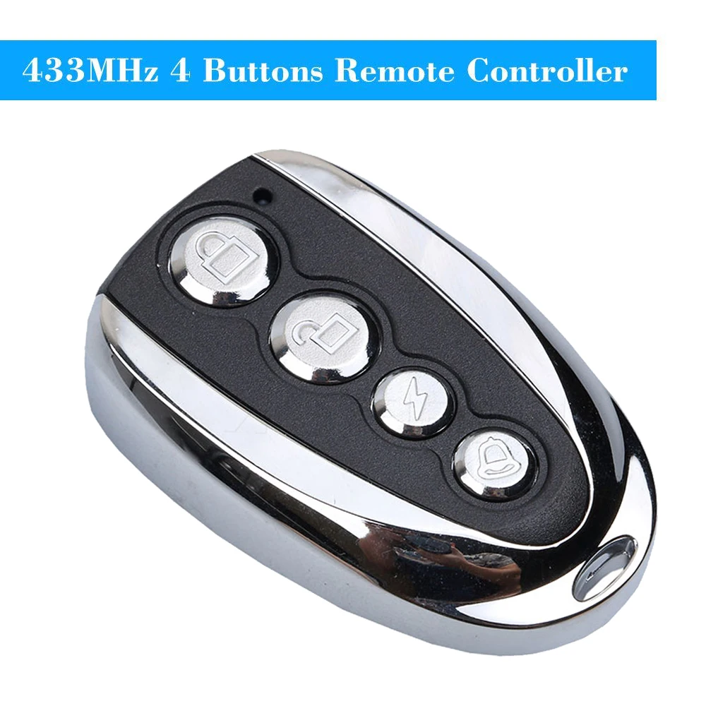 kebidu Mini Electric 4 Button 433.92 MHz Auto Copy Remote Control Duplicator Cloning Car Key Gate Keys Copy Controller images - 6
