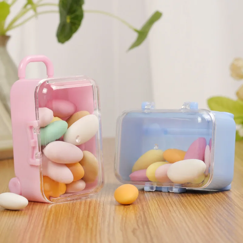 7 6 см (H)* 5 1 (L)* 3 8 (Ш) Чемодан чехол Форма коробка конфет Свадебный Baby Shower вечерние