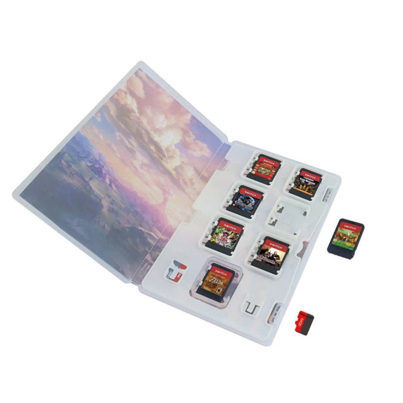 Для Nintendo 4 в 1 защитный чехол для хранения/Слот расширенной карты/защита экрана из