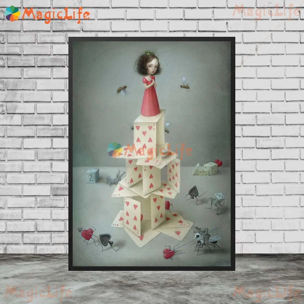 

Настенная картина "Страшная девочка" на холсте