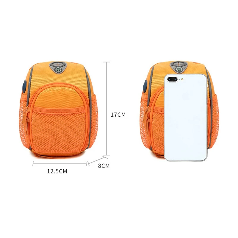 Scooter Storage Bag with Reflective Stripe Bicycle Front Bags Handlebar Outdoor Activity Cycling Basket Frame Pack Accessori | Спорт и