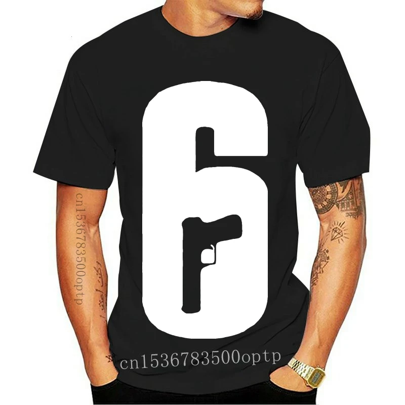 

New Men T shirt Summer Round Neck T Shirt Tom Clancys Siege s White funny t-shirt novelty tshirt women
