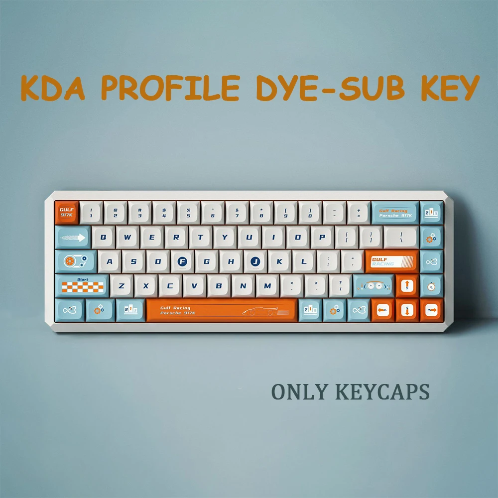 

138 Keys 917K PBT Keycap KDA Profile DYE-SUB Key Caps For Cherry MX Switch Mechanical Keyboard