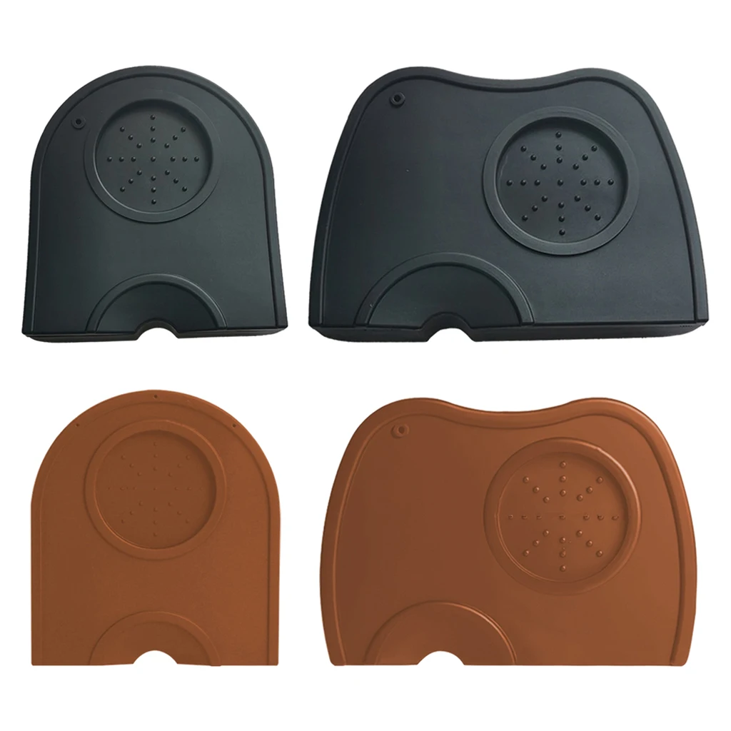 

Espresso Tamping Mats - Silicone Corner Tamper and Packing Mats to Protect Your Worktop