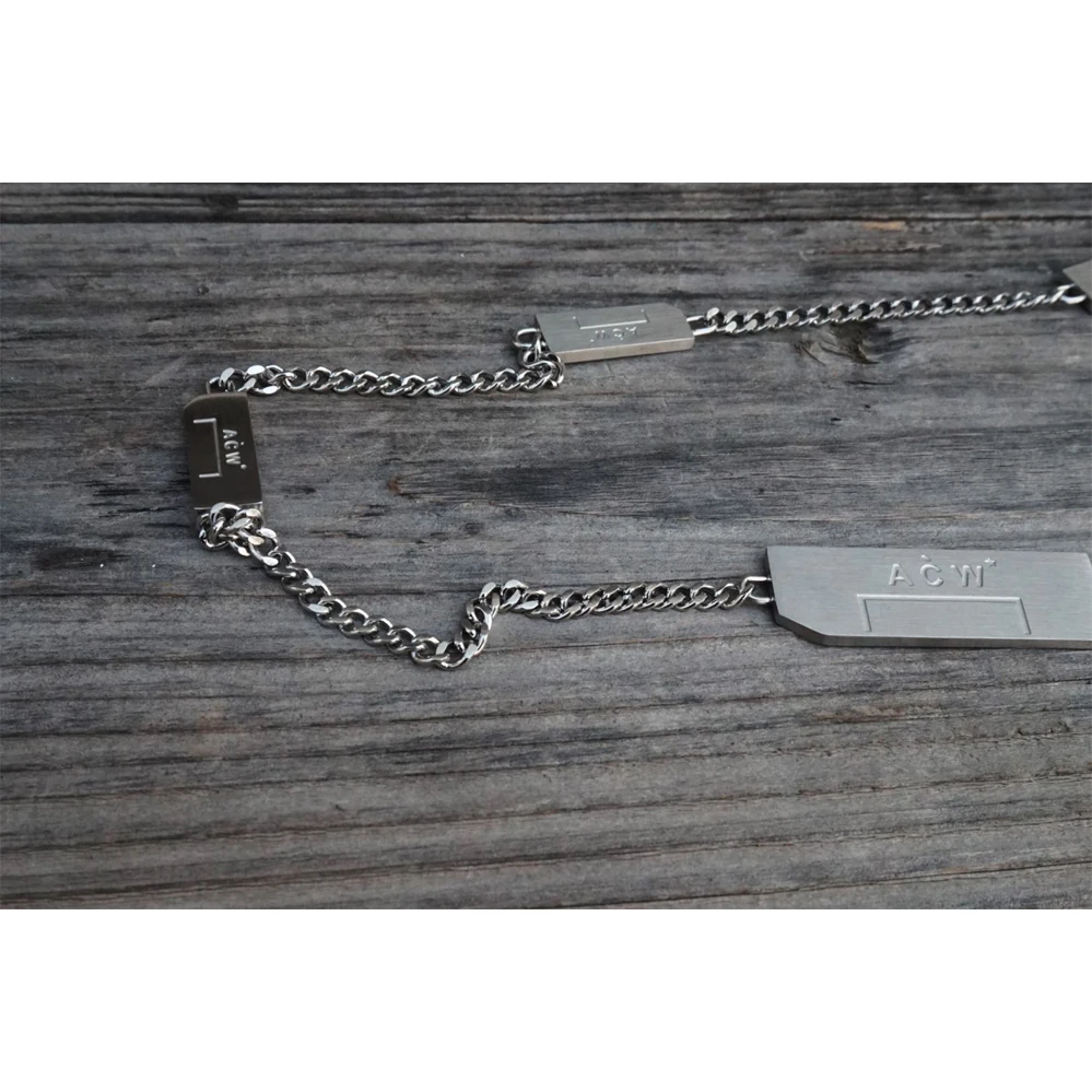 Классическое ожерелье с холодной стеной * 2020 для мужчин и женщин логотип ACW