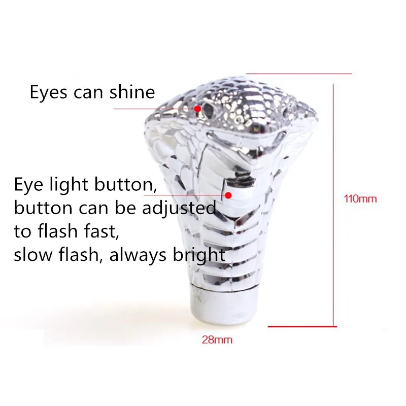 Рукоятка рычага переключения передач рычаг со светодиодами для автоматической