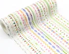 Японская декоративная лента, 19 стилей, креативная разделительная линия, отличная и декоративная лента, оптовая продажа, угловая паста