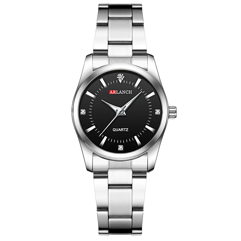 Часы наручные женские водонепроницаемые из нержавеющей стали с маленьким