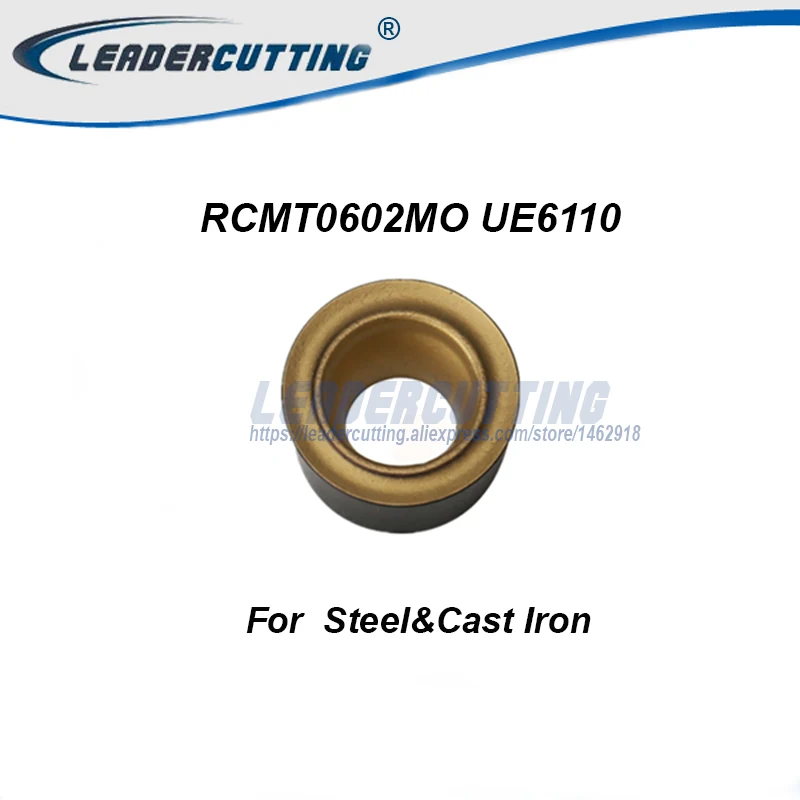 RCMT0602MO NX2525 UE6110 US735 * 10 шт. оригинальные карбидные вставки R3 лезвия|Токарный