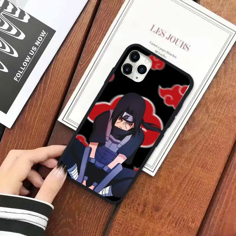 

Naruto Pain Uchiha Sasuke Akatsuki Phone Case for iPhone 11 12 pro XS MAX 8 7 6 6S Plus X 5S SE 2020 XR