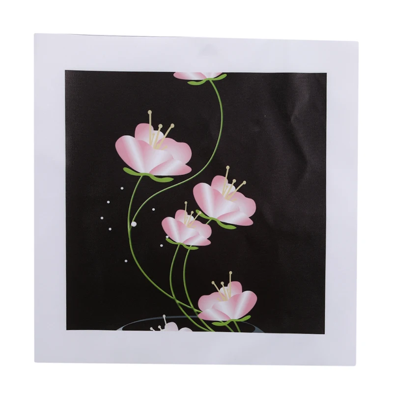 Набор из 3 предметов розовый цветок тюльпана украшение для дома сердечник с