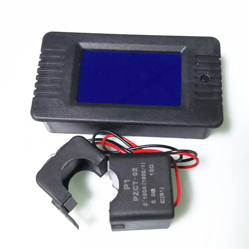 Однофазный ваттметр цифровой измеритель коэффициента мощности PZEM-022 220V 6in1