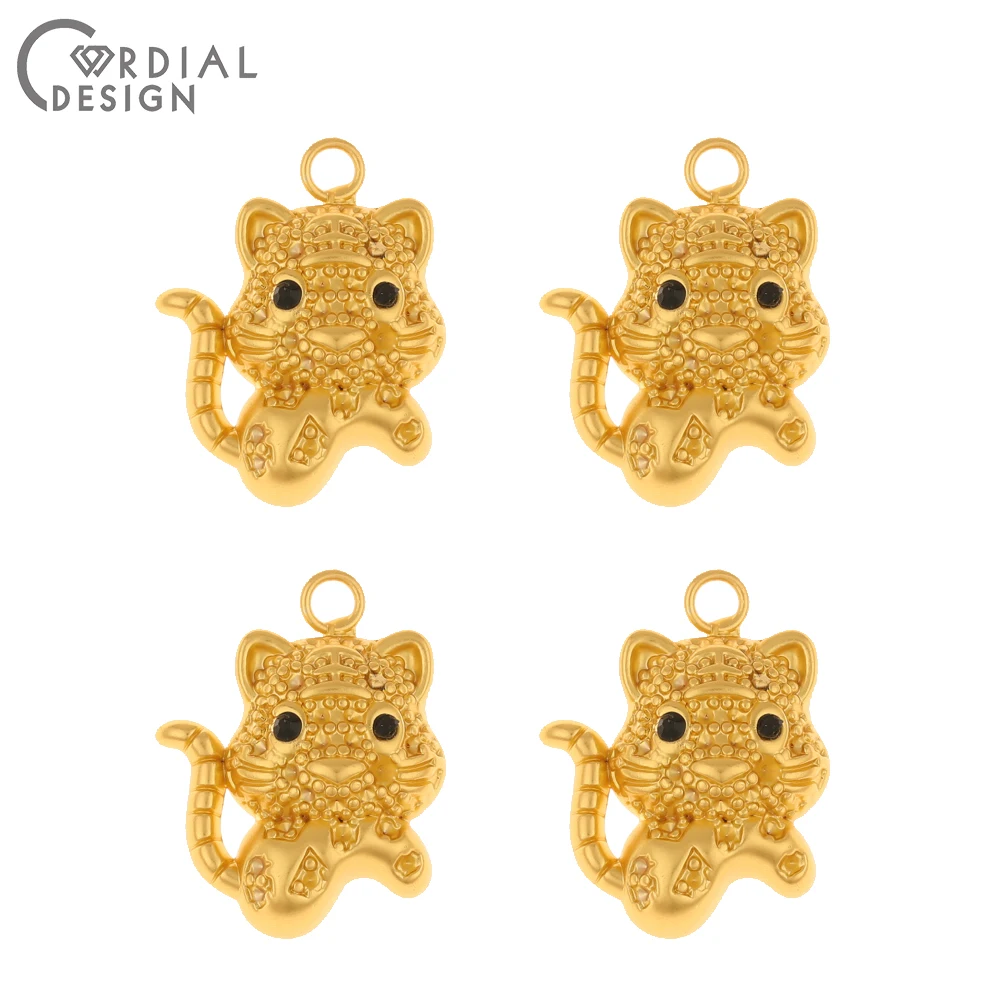 

Cordial Design 50Pcs 18*23MM Jewelry Accessories/Earrings Pendants/DIY/Matte Gold/Animal Shape/Jewelry Findings & Components
