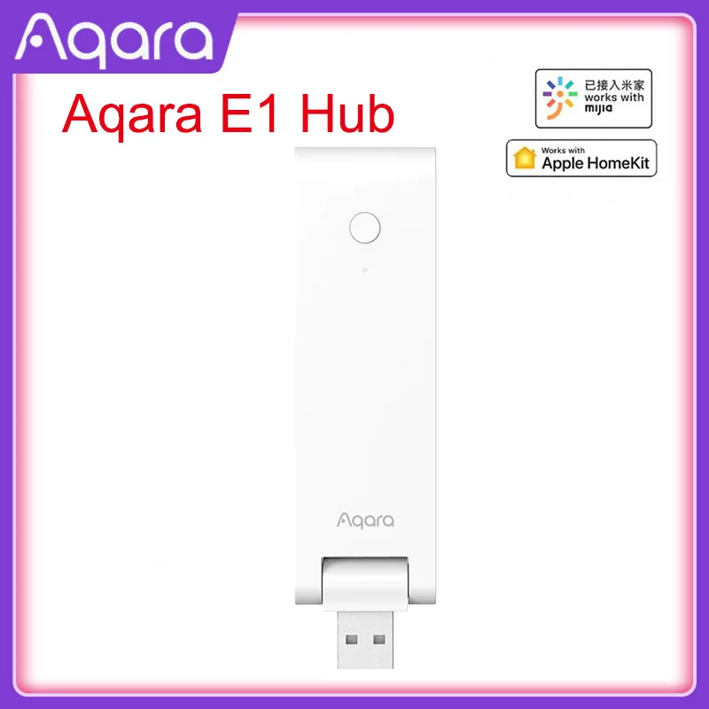 

2021 Newest Aqara E1 Hub Gateway with Zigbee 3.0 Remote Control Home Work Mijia APP HomeKit Whole House smart Home System