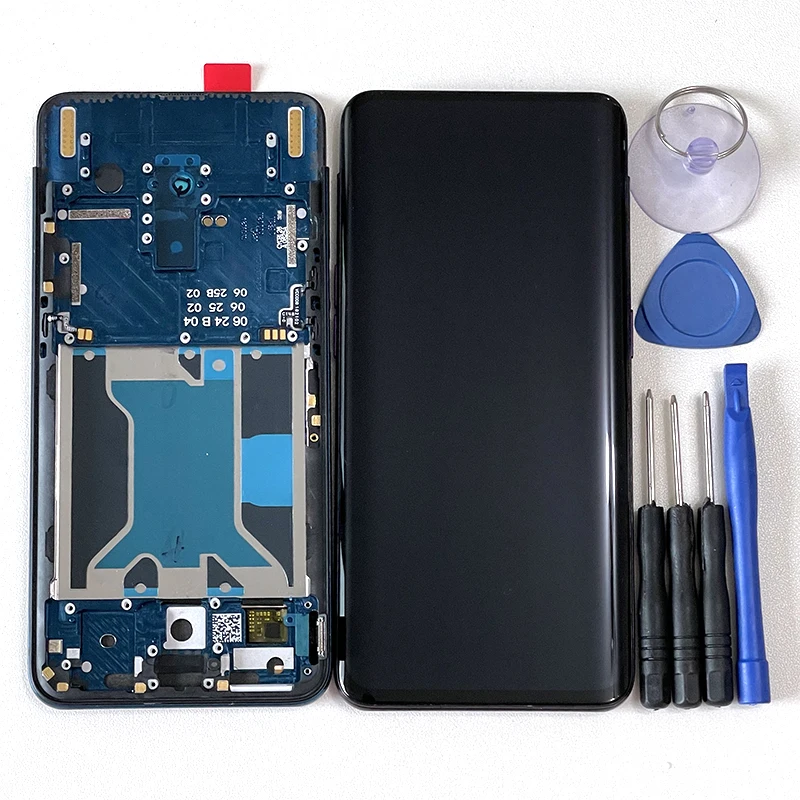 M & Sen-Marco de pantalla LCD Amoled Original de 6,42 "para OPPO FIND X, digitalizador de Panel t&aacute;ctil, para Oppo FindX CPH1871 PAFM00-5