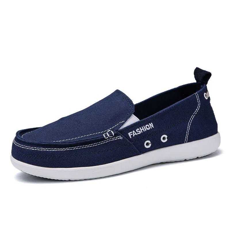 CAGILKZEL New 2019 Mens Casual Shoes Breathable Canvas Flats Men Slip-on Comfortable Walking Male Driving Footwear | Обувь