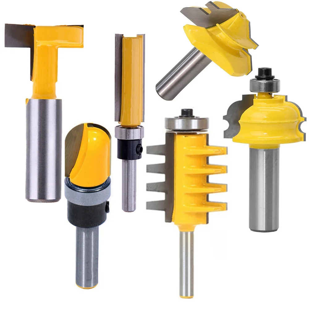 

Wood Drilling Milling Woodworking Accessories Carpenter Milling Cutter Wood Carbide Alloy Durable Miter Router Bit Store