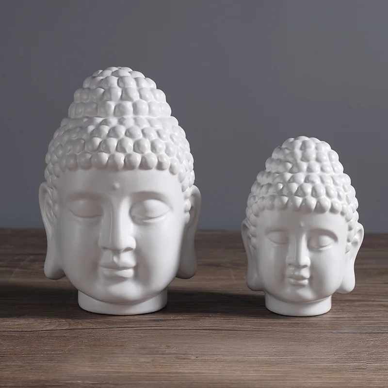 

BUDDHA STATUE FOR DECORATION BUDDHA SCULPTURE BUDDHISM FIGURINE BUDAS DECORATIVOS FIGURAS CREATIVE RESIN DECORATIONS FOR HOME