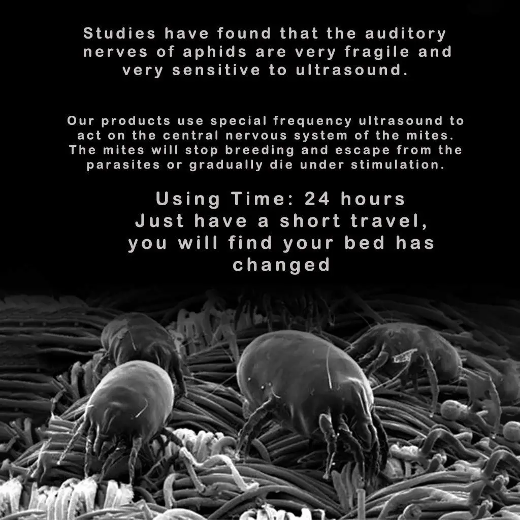 Портативный ультразвуковой отпугиватель клещей 24 часа 80 квадратных Путешествия